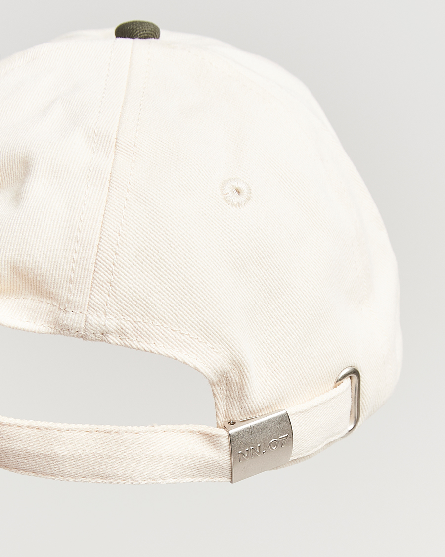 Herre | Hatter og capser | NN07 | Logo Cap Croc Green/Off White