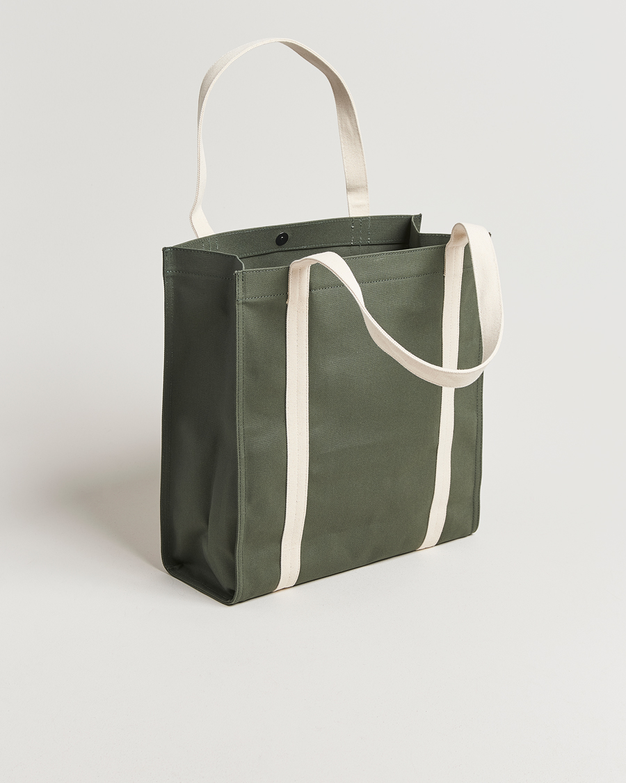 Herre | Vesker | NN07 | Tote Bag Croc Green