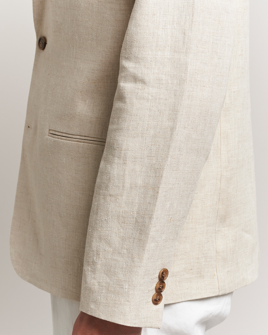 Herre | Dressjakker | NN07 | Timo Linen Blazer Oat