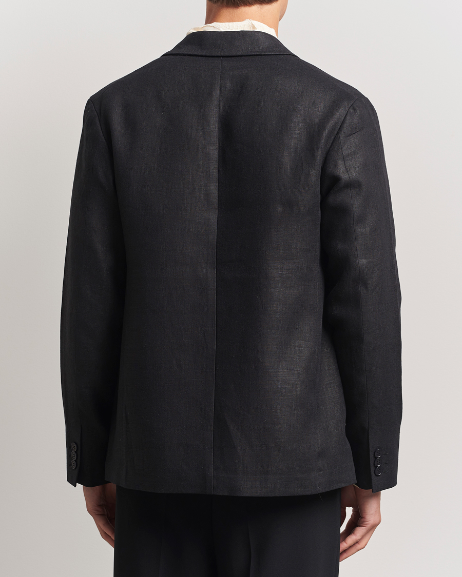 Herre | Dressjakker | NN07 | Timo Linen Blazer Black