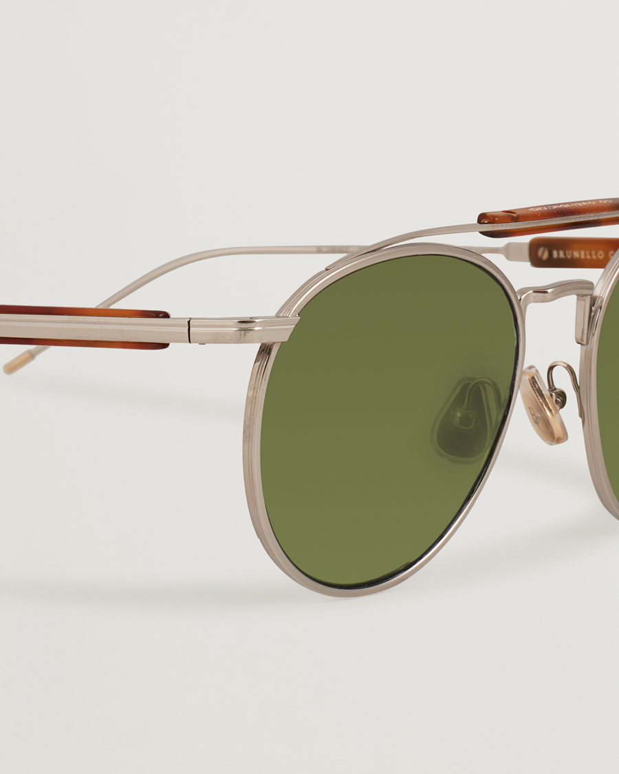 Herre | Solbriller | Brunello Cucinelli | 0BC2004ST Sunglasses Silver
