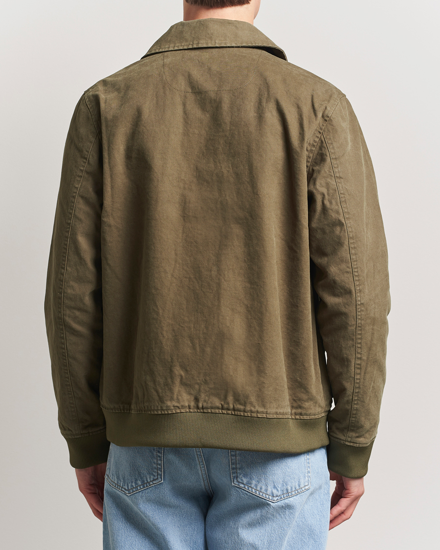 Herre | Jakker | A Day's March | Bader Cotton Flight Jacket Olive
