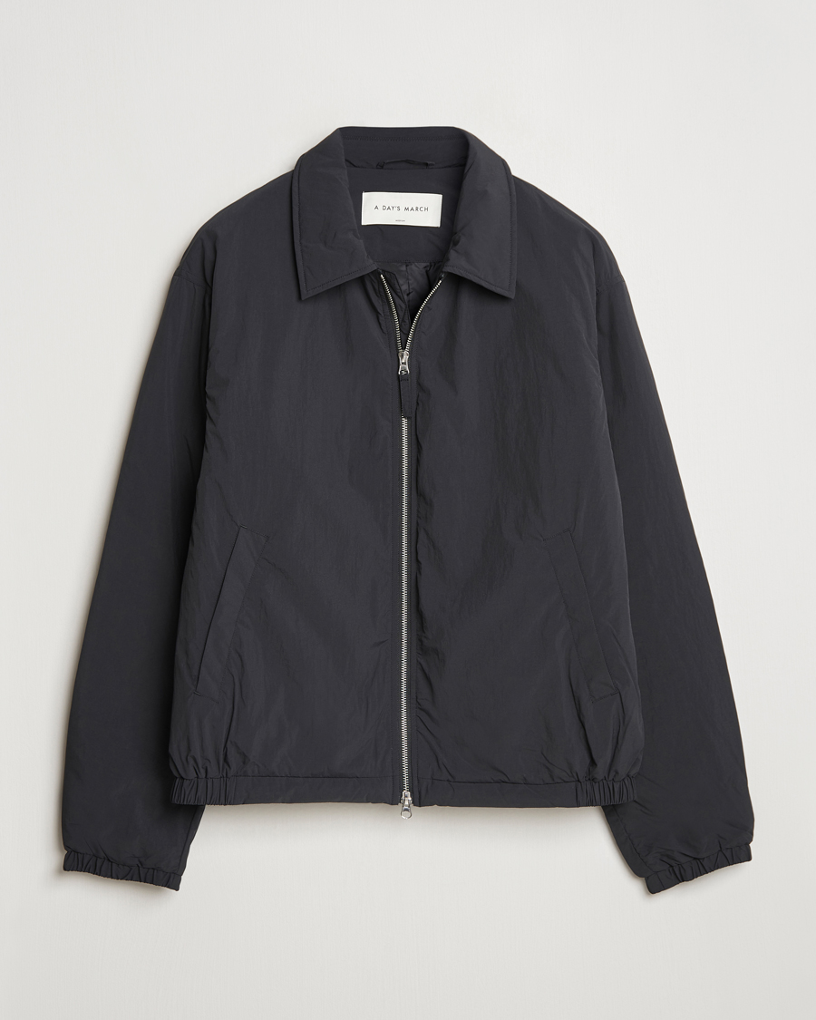Herre | Jakker | A Day's March | Reese Nylon Jacket Black