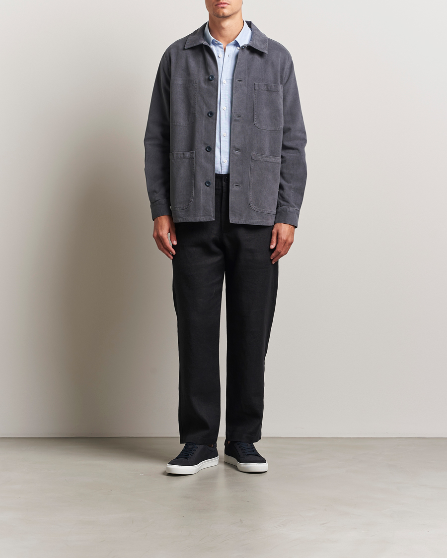 Herre | Jakker | A Day's March | Algot Lyocell Overshirt Iron