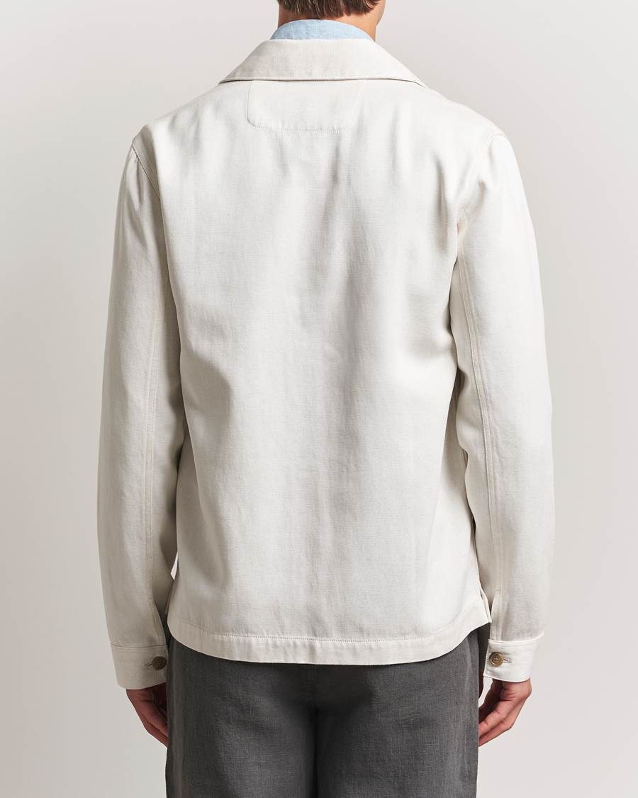 Herre | Jakker | A Day's March | Imola Hemp Overshirt Ecru