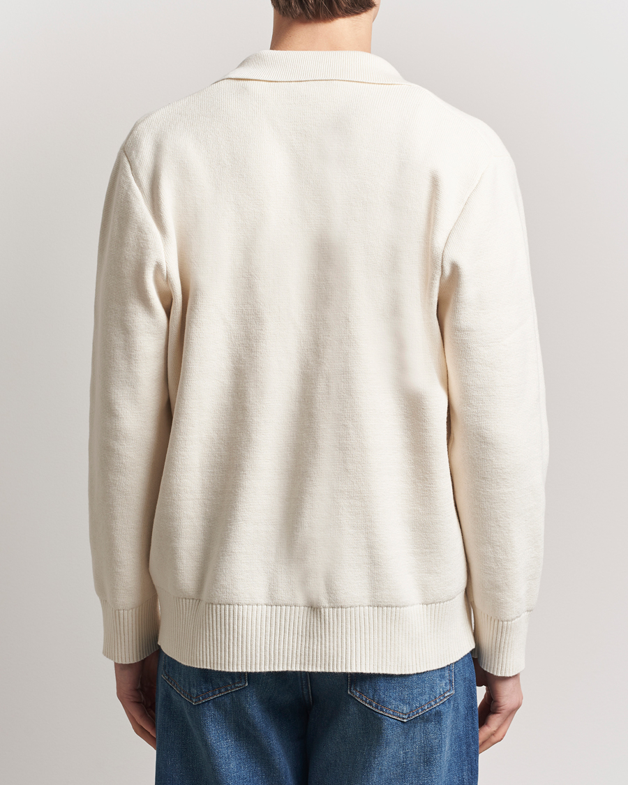 Herre | Gensere | A Day's March | Holt Cardigan Off White
