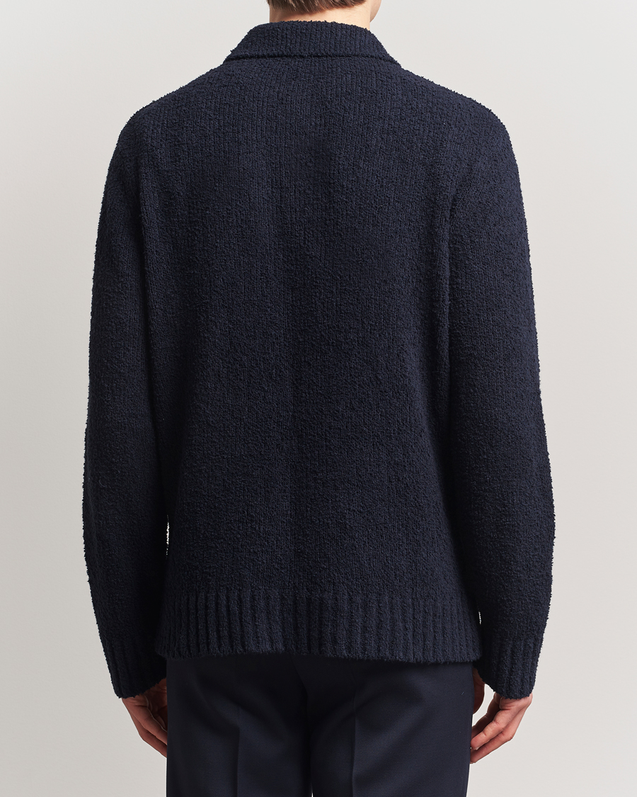 Herre | Gensere | A Day's March | Dover Structured Polo Navy