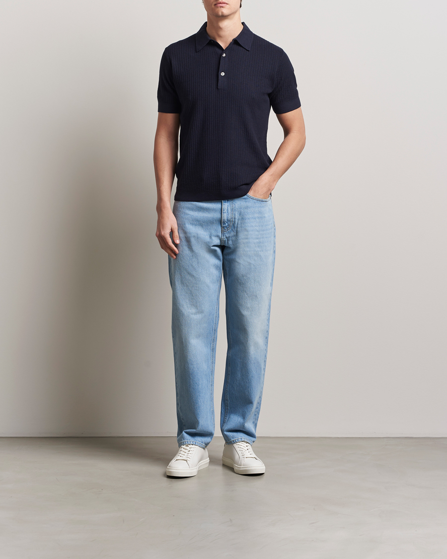 Herre | Jeans | A Day's March | Denim Nr3 Straight Fit Light Blue