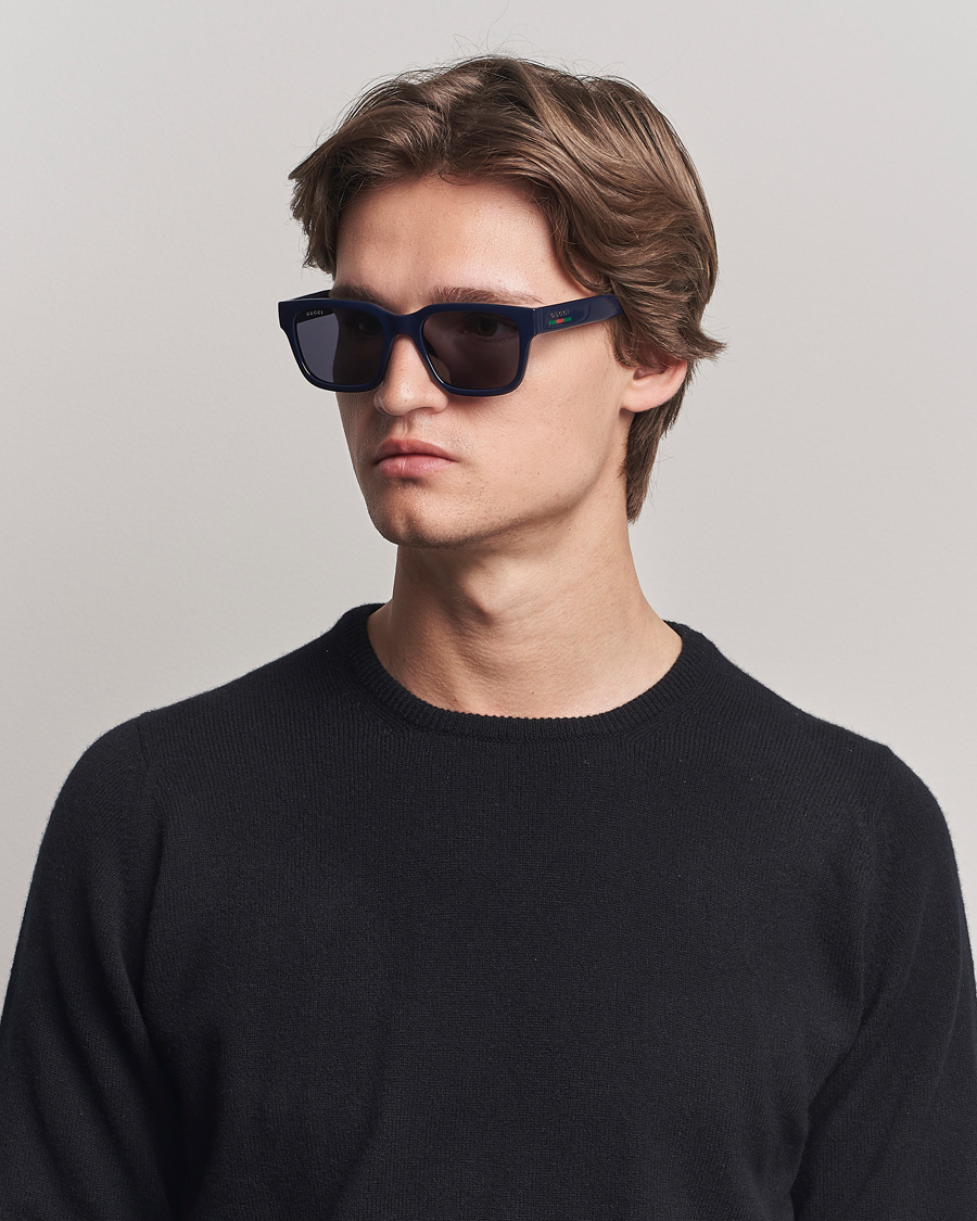 Herre | Solbriller | Gucci | GG1857S Sunglasses Blue