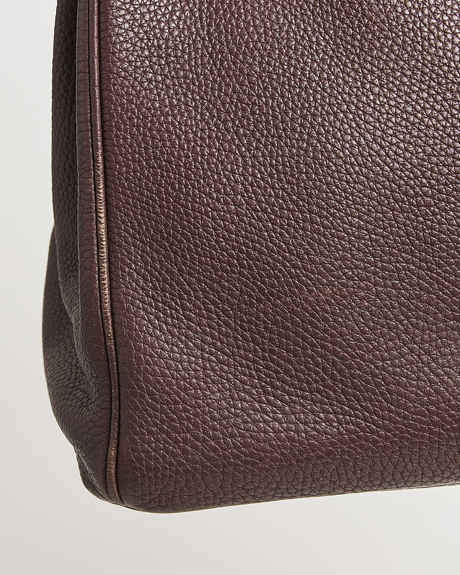 Herre | Pre-Owned & Vintage Bags | Hermès Pre-Owned | Birkin 35 Taurillon Clémence Ebène