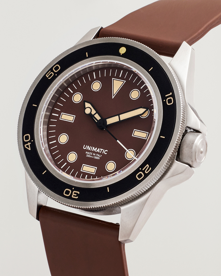 Herre | UNIMATIC U1 Heritage Diver Dark Brown | UNIMATIC | U1 Heritage Diver Dark Brown