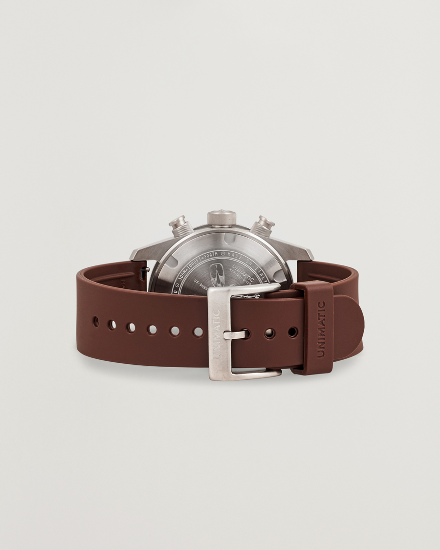 Herre | UNIMATIC U3 Heritage Chronograph Diver Dark Brown | UNIMATIC | U3 Heritage Chronograph Diver Dark Brown