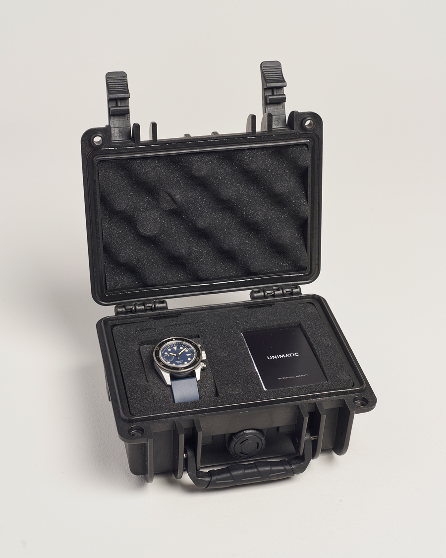 Herre | UNIMATIC U3 Heritage Chronograph Diver Blue | UNIMATIC | U3 Heritage Chronograph Diver Blue