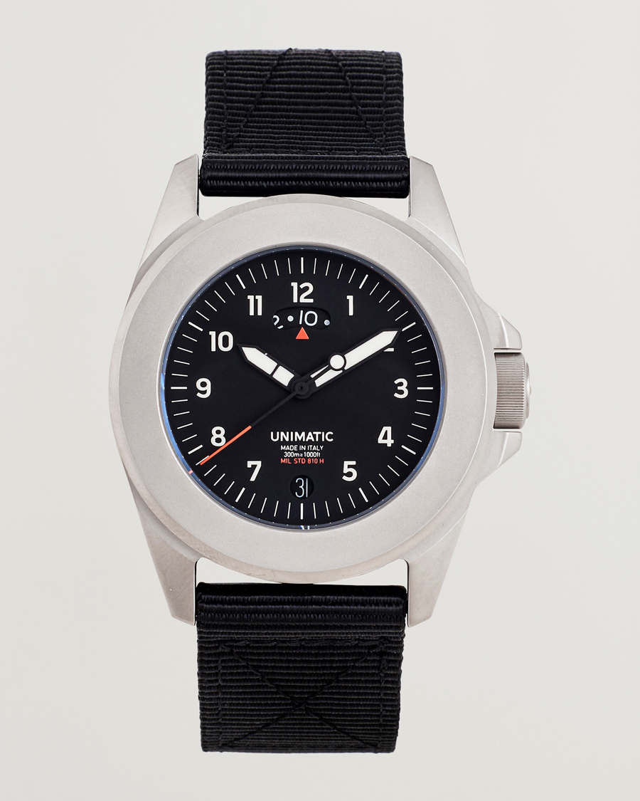 Herre | UNIMATIC UT4 GMT Toolwatch Black | UNIMATIC | UT4 GMT Toolwatch Black