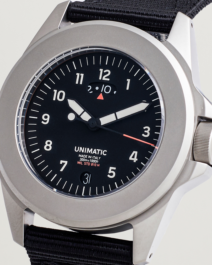 Herre | UNIMATIC UT4 GMT Toolwatch Black | UNIMATIC | UT4 GMT Toolwatch Black