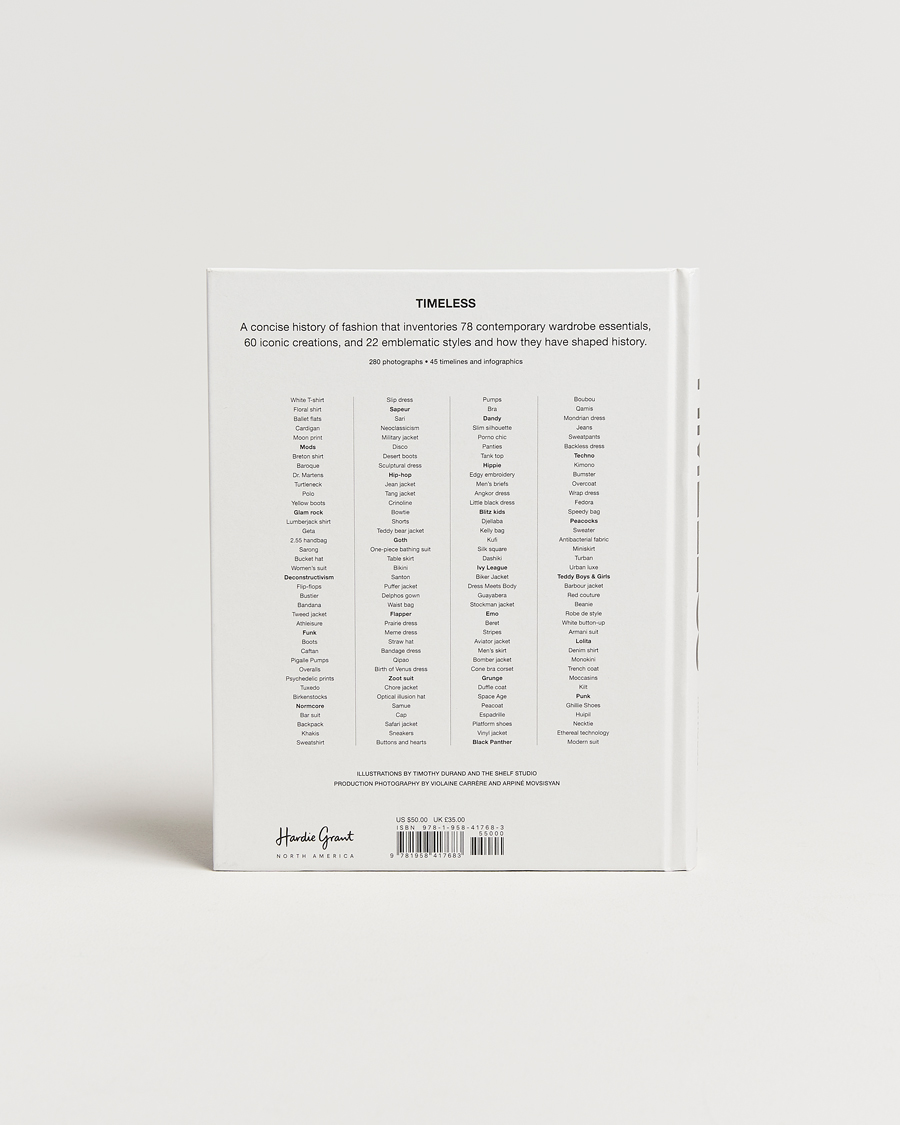 Herre | Bøker | New Mags | Timeless - A Fashion Anthology
