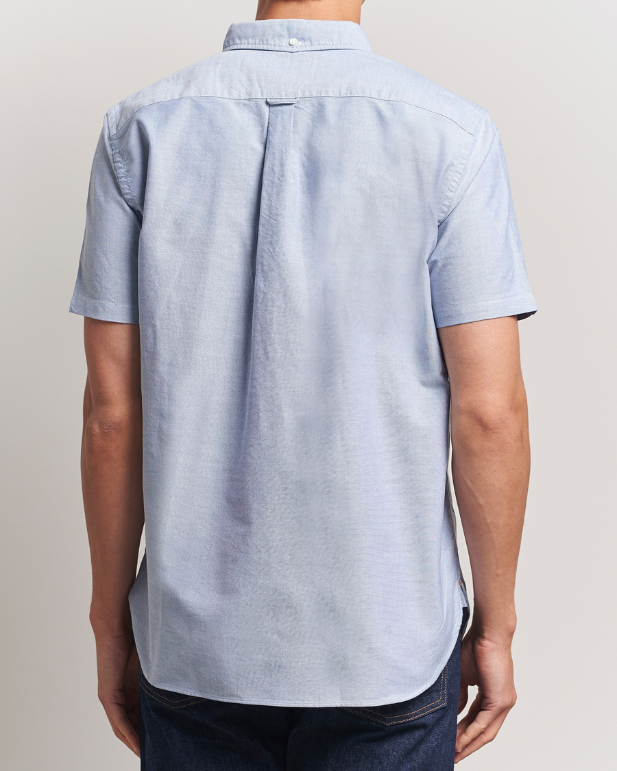 Herre | Skjorter | BEAMS PLUS | Short Sleeve Oxford Shirt Light Blue