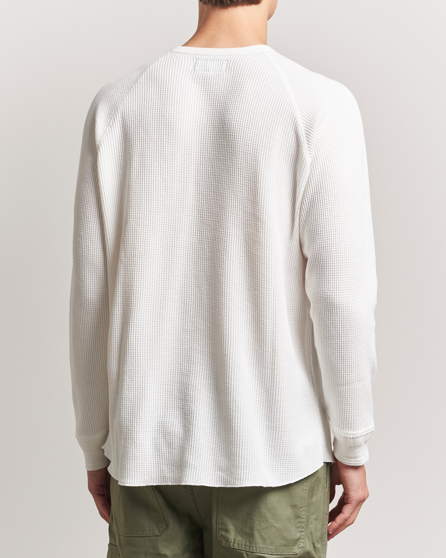 Herre | Gensere | BEAMS PLUS | Thermal Knit Crewneck White
