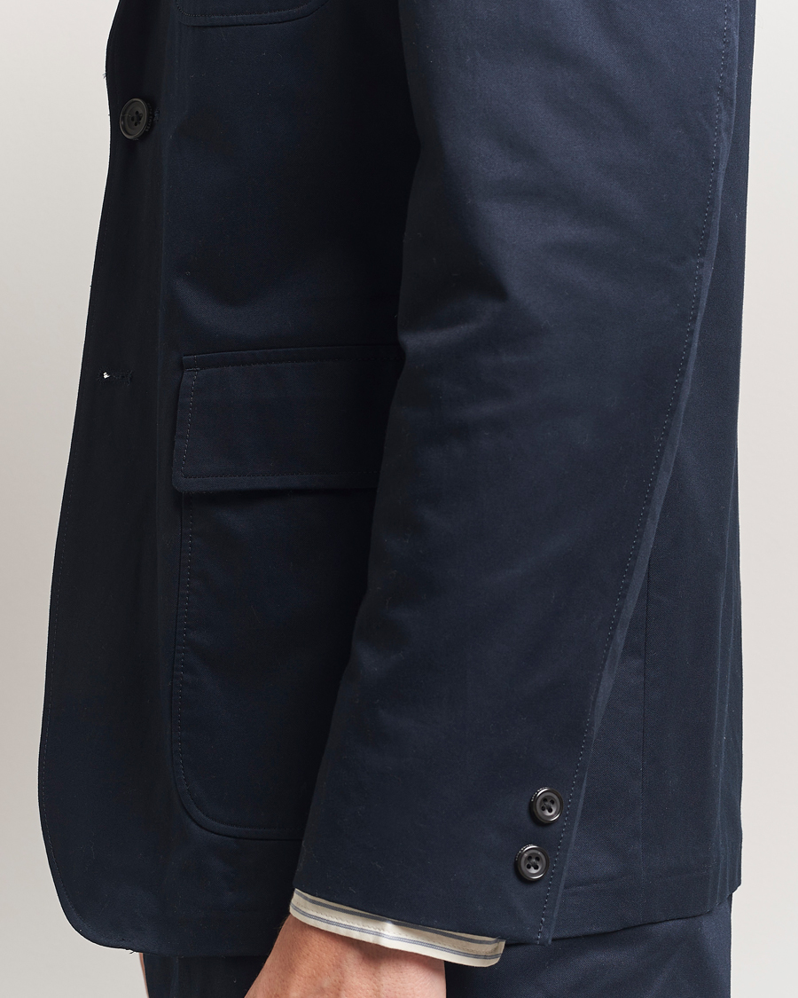 Herre | Dressjakker | BEAMS PLUS | Cotton Twill Blazer Navy