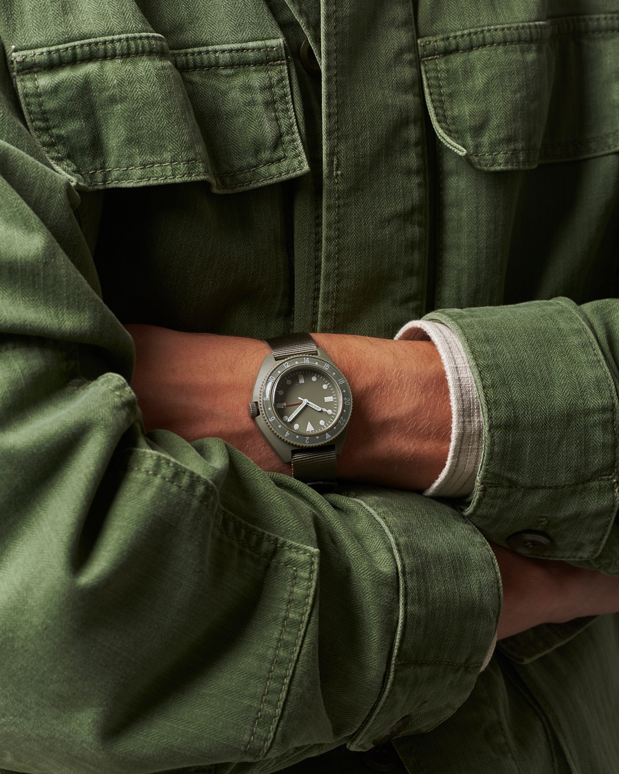 Herre | BEAMS PLUS Type-P24 Utility Watch Sage | BEAMS PLUS | Type-P24 Utility Watch Sage