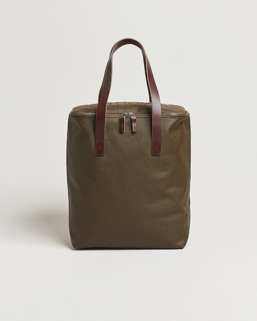 Herre | Vesker | Brooks England | Camden Tote Bag Moss