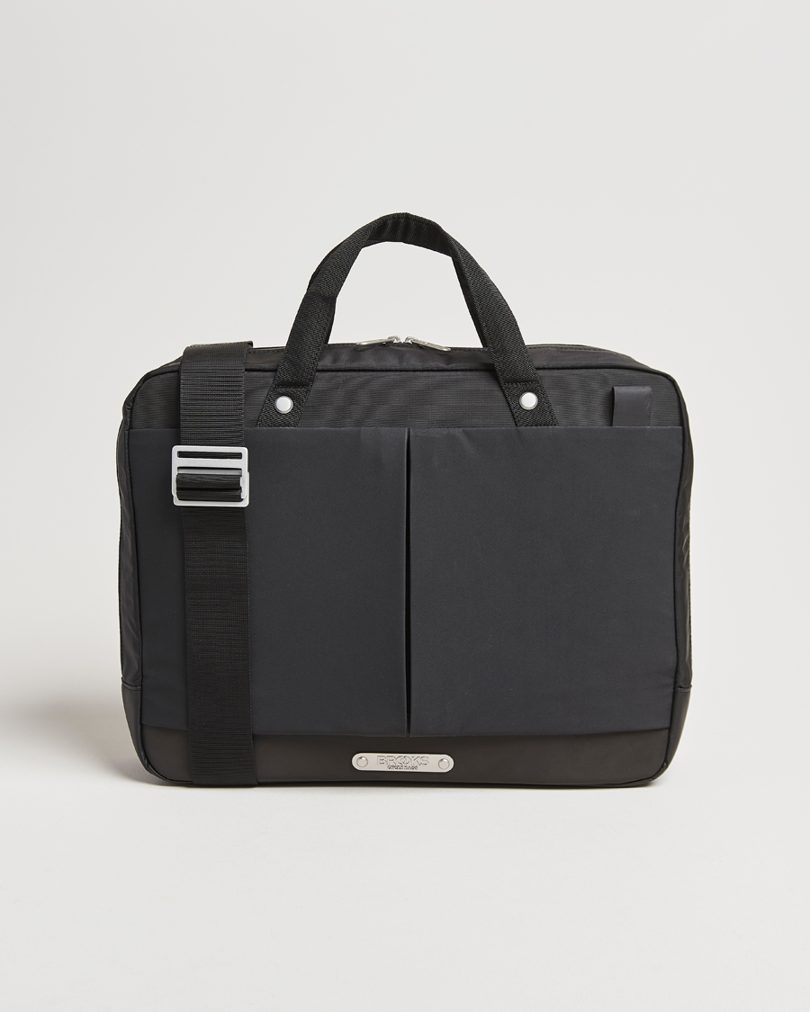 Herre | Vesker | Brooks England | Discovery New Street Shoulder Bag Black