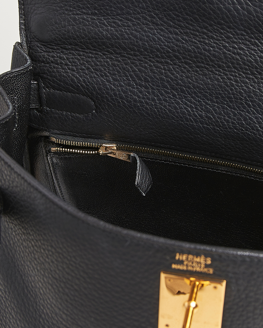 Herre | Gifts for Her | Hermès Pre-Owned | Kelly 32 Handbag Taurillon Leather Black