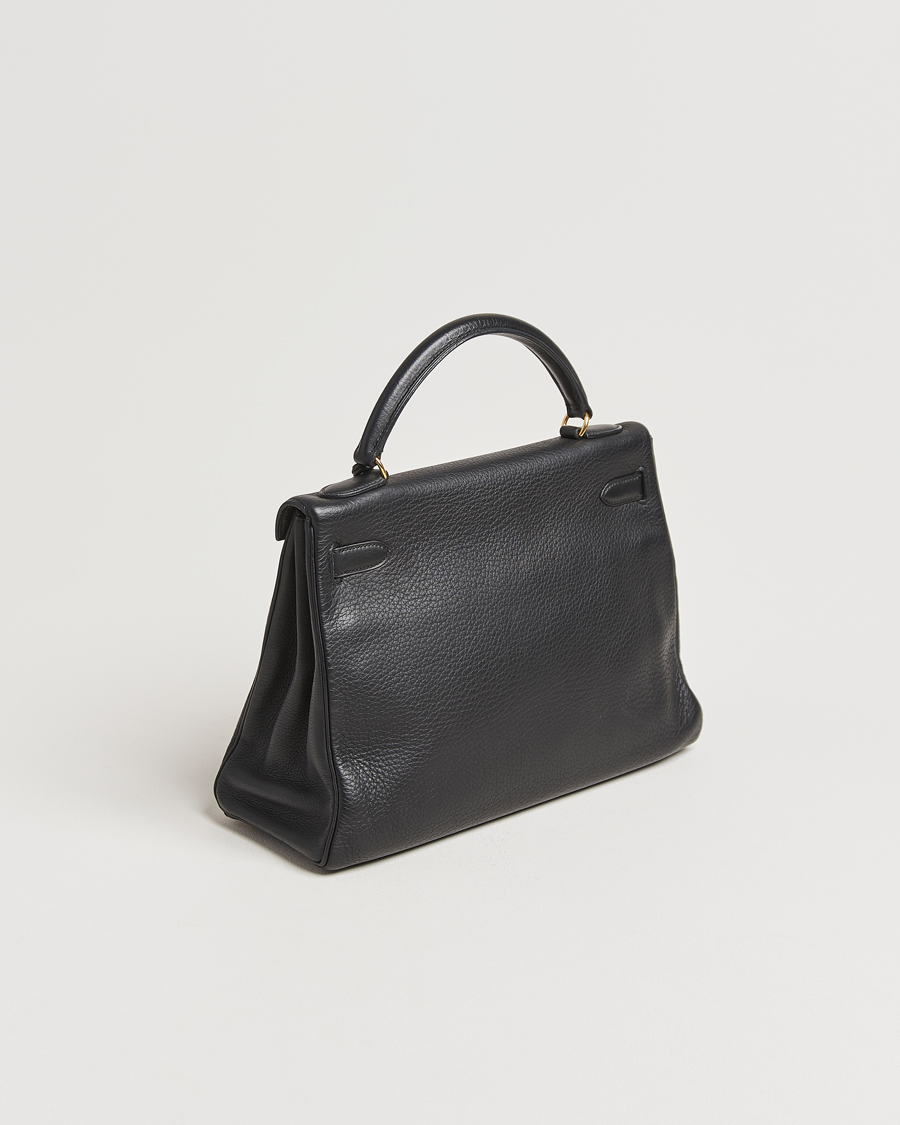 Herre | Pre-Owned & Vintage Bags | Hermès Pre-Owned | Kelly 32 Handbag Taurillon Leather Black