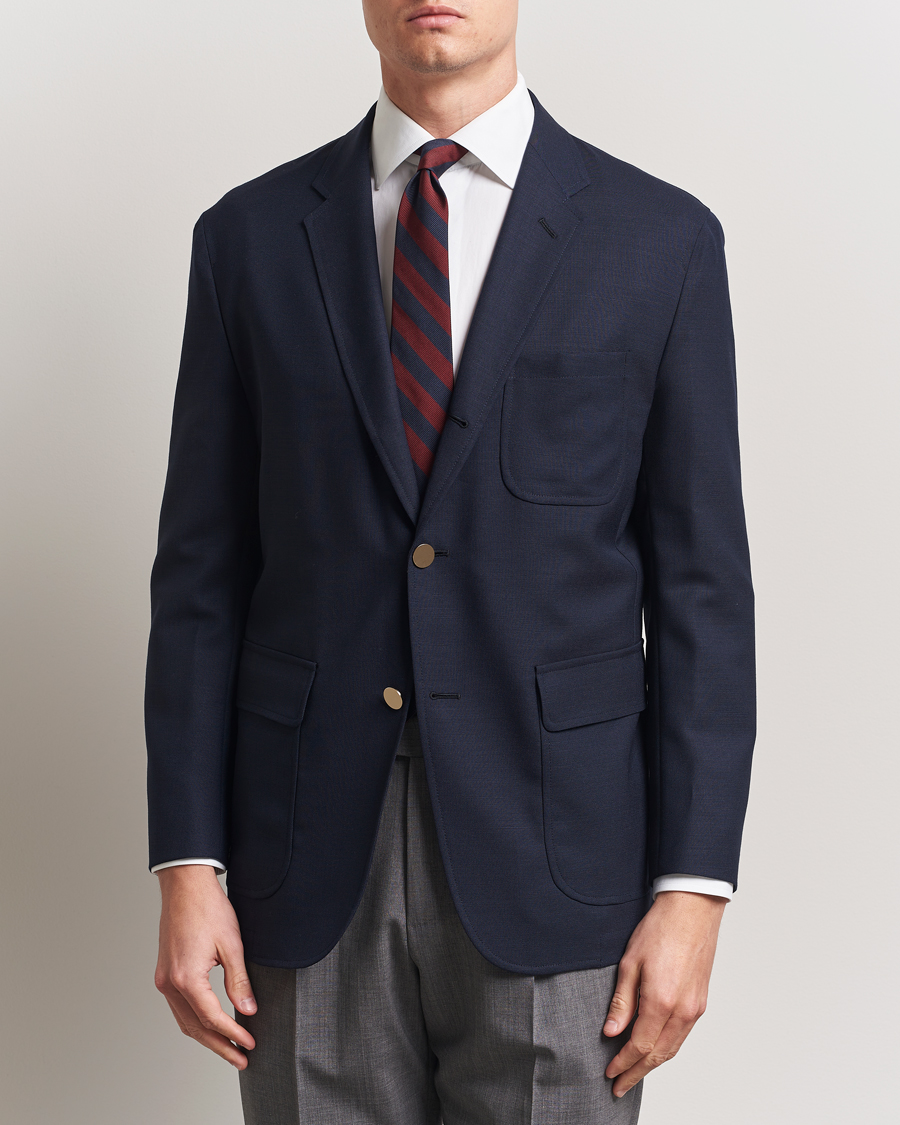 Herre | Dressjakker | Kamakura Shirts | Unconstructed Ivy Blazer Navy