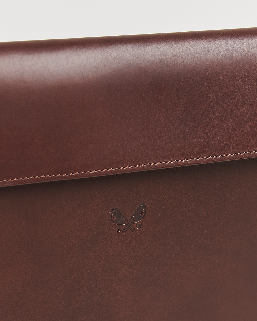 Herre | Vesker | Bennett Winch | Large Leather Folio Brown