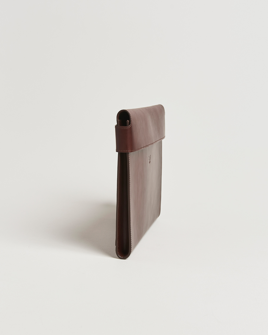 Herre | Vesker | Bennett Winch | Large Leather Folio Brown