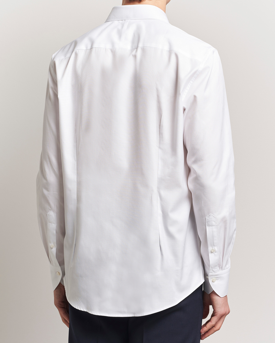 Herre | Skjorter | Stenströms | 1899 Cotton Royal Oxford Shirt White