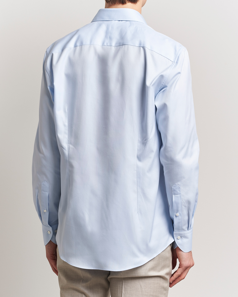 Herre | Skjorter | Stenströms | 1899 Cotton Royal Oxford Shirt Light Blue