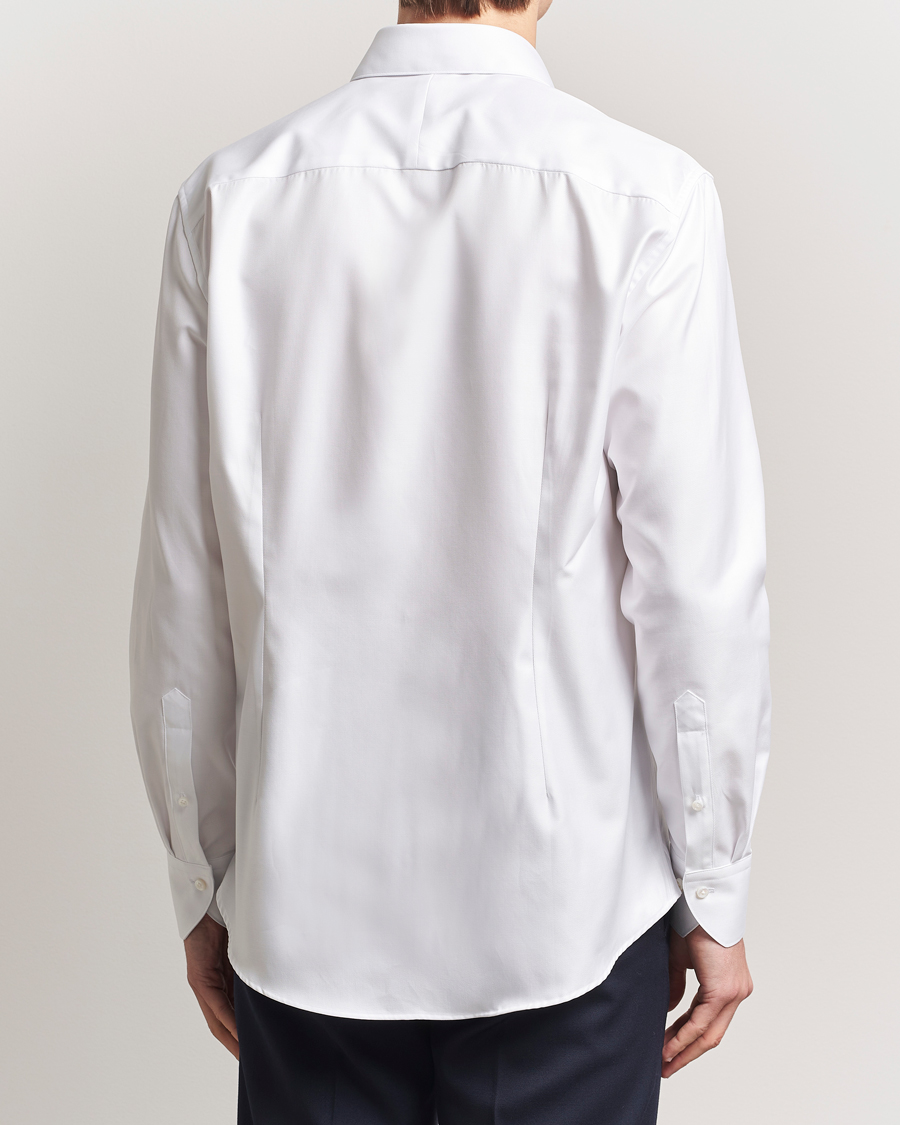 Herre | Skjorter | Stenströms | 1899 Cotton Twill Shirt White