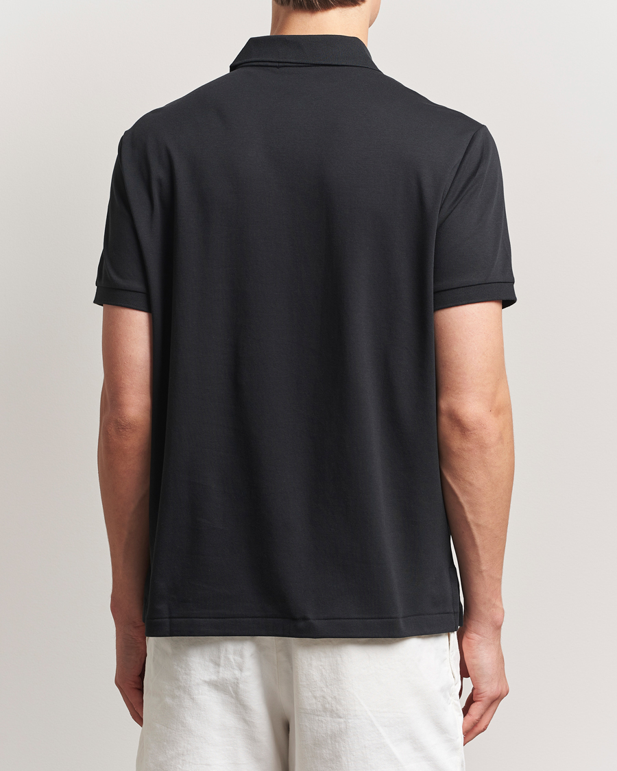 Herre | Pikéer | Polo Ralph Lauren | Custom Slim Fit Cotton Polo Polo Black