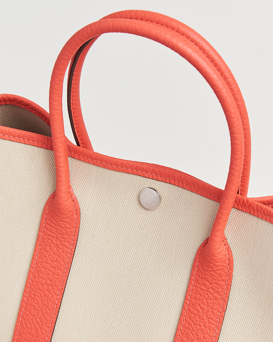 Herre | Pre-Owned & Vintage Bags | Hermès Pre-Owned | Garden Party 30 Canvas