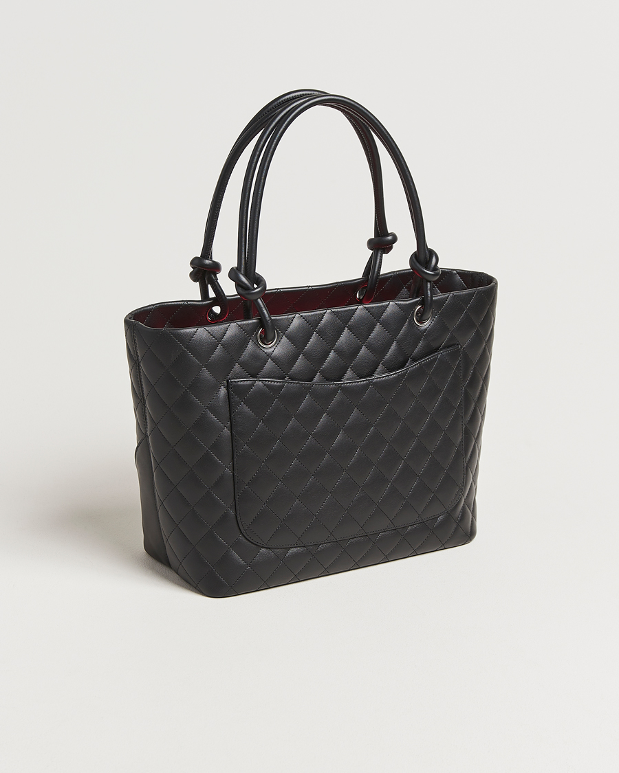 Herre | Gifts for Her | Chanel Pre-Owned | Cambon Ligne Tote Bag Medium Black