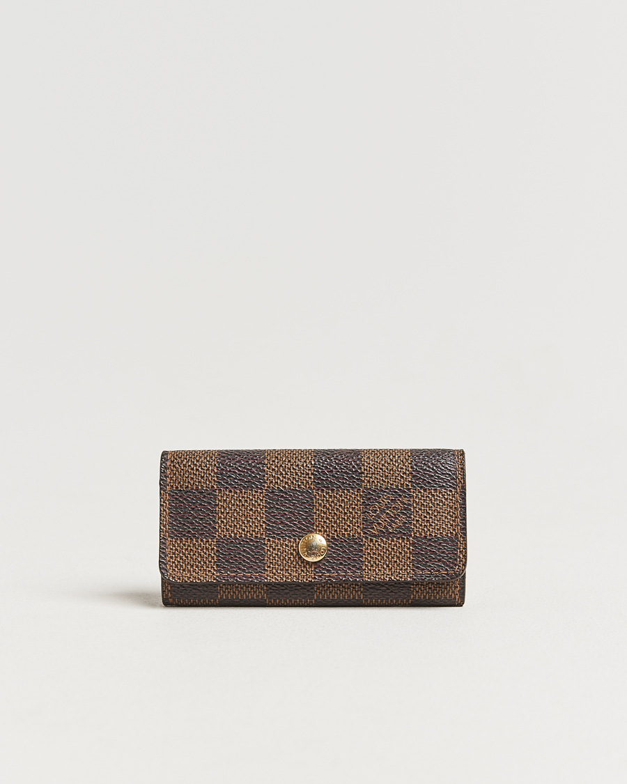 Herre | Pre-Owned & Vintage Bags | Louis Vuitton Pre-Owned | Key Holder Damier Ebene