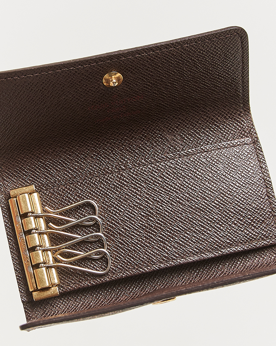 Herre | Pre-Owned & Vintage Bags | Louis Vuitton Pre-Owned | Key Holder Damier Ebene