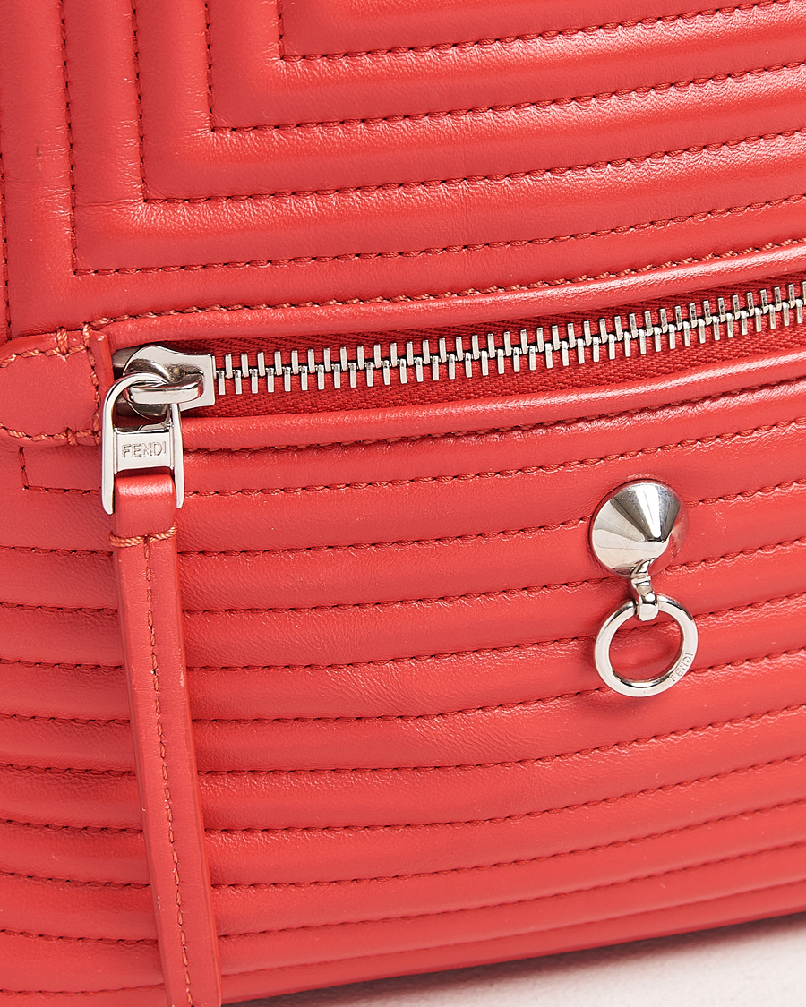 Herre | Pre-Owned & Vintage Bags | Fendi Pre-Owned | Calfskin Backpack Red