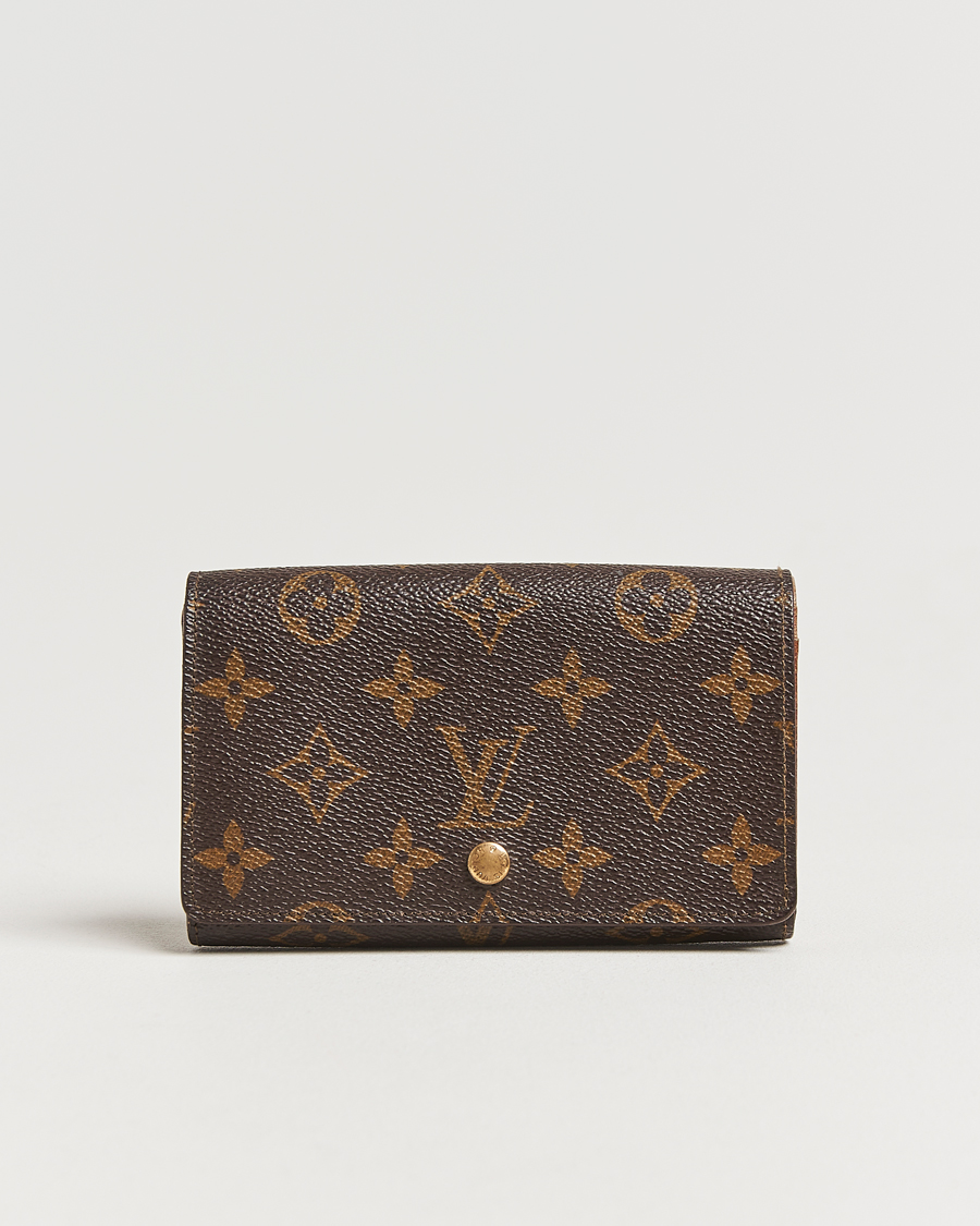 Herre | Louis Vuitton Pre-Owned Porte Monnaie Billets Trésor Wallet Monogram | Louis Vuitton Pre-Owned | Porte Monnaie Billets Trésor Wallet Monogram