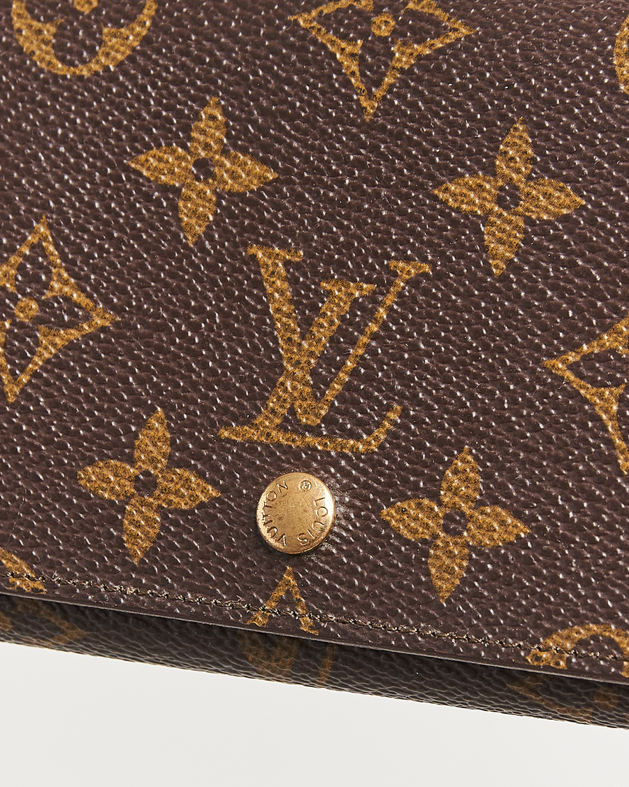 Herre | Louis Vuitton Pre-Owned Porte Monnaie Billets Trésor Wallet Monogram | Louis Vuitton Pre-Owned | Porte Monnaie Billets Trésor Wallet Monogram