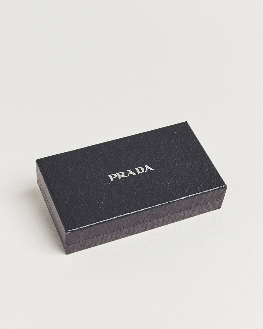 Herre | Pre-Owned & Vintage Bags | Prada Pre-Owned | Saffiano Leather Wallet Light Blue