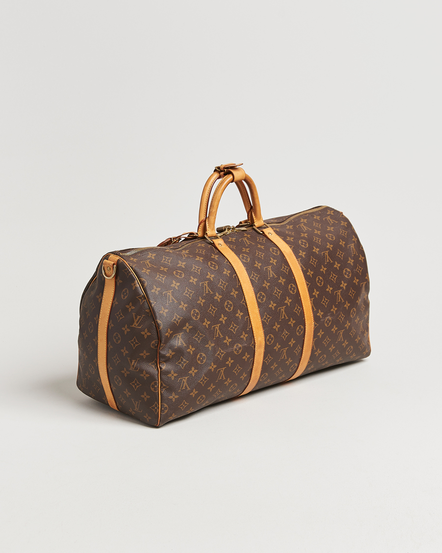 Herre | Pre-Owned & Vintage Bags | Louis Vuitton Pre-Owned | Keepall Bandoulière 55 Monogram