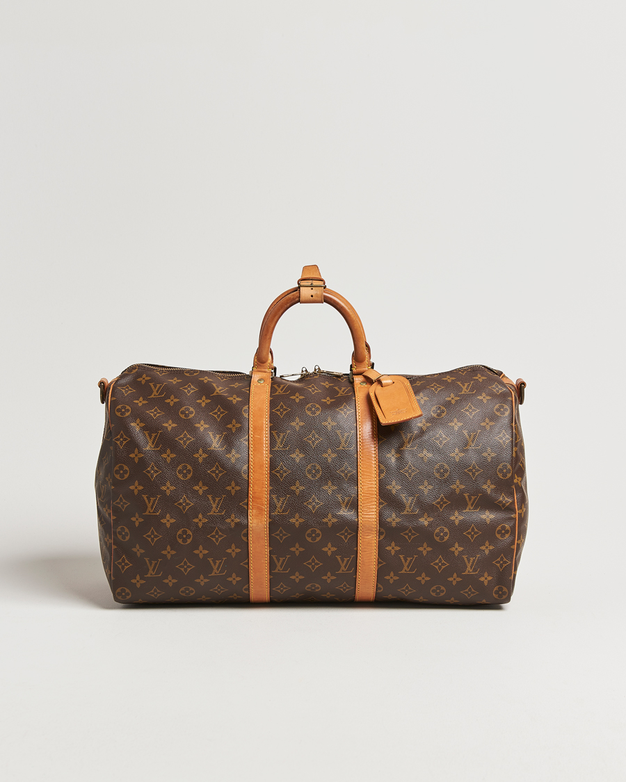 Herre | Pre-Owned & Vintage Bags | Louis Vuitton Pre-Owned | Keepall Bandoulière 50 Monogram