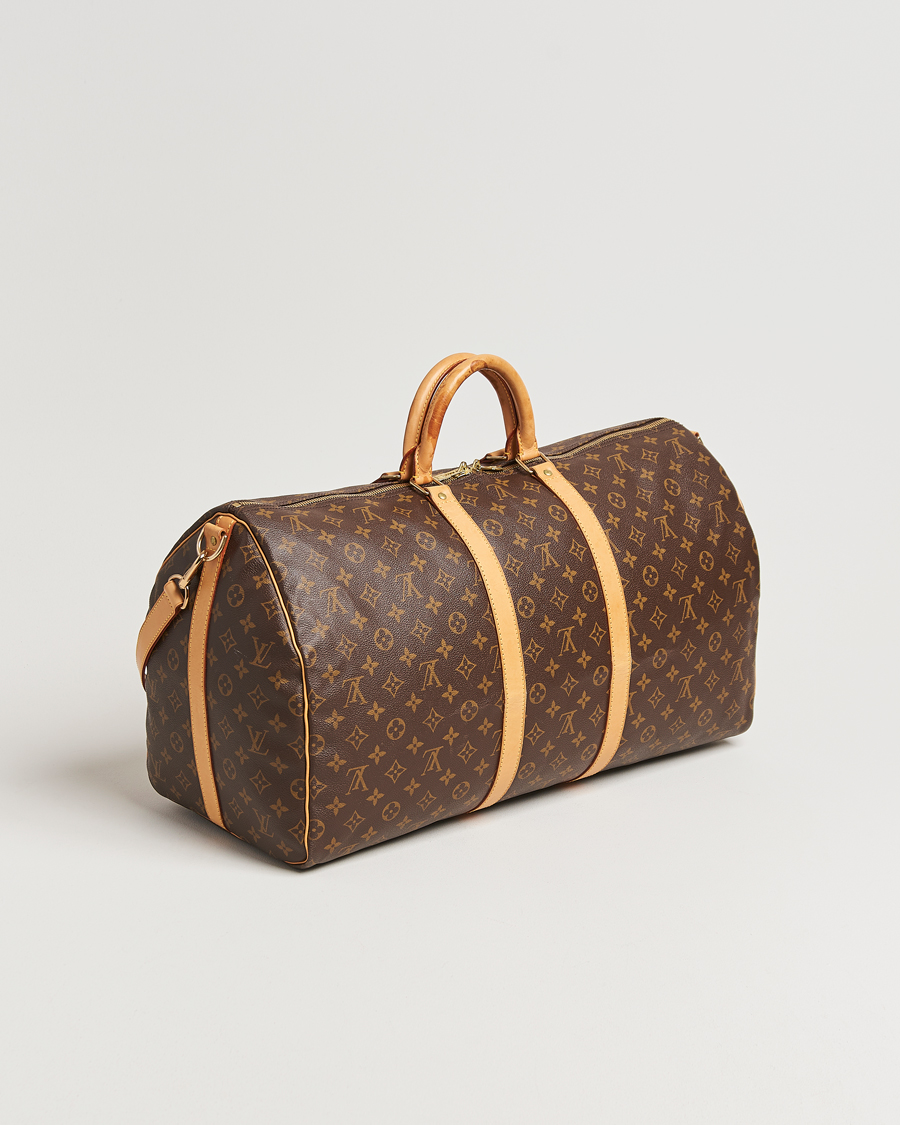 Herre | Pre-Owned & Vintage Bags | Louis Vuitton Pre-Owned | Keepall Bandoulière 55 Monogram