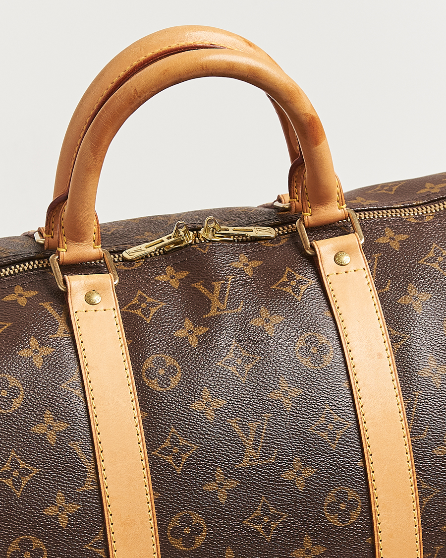 Herre | Pre-Owned & Vintage Bags | Louis Vuitton Pre-Owned | Keepall Bandoulière 55 Monogram