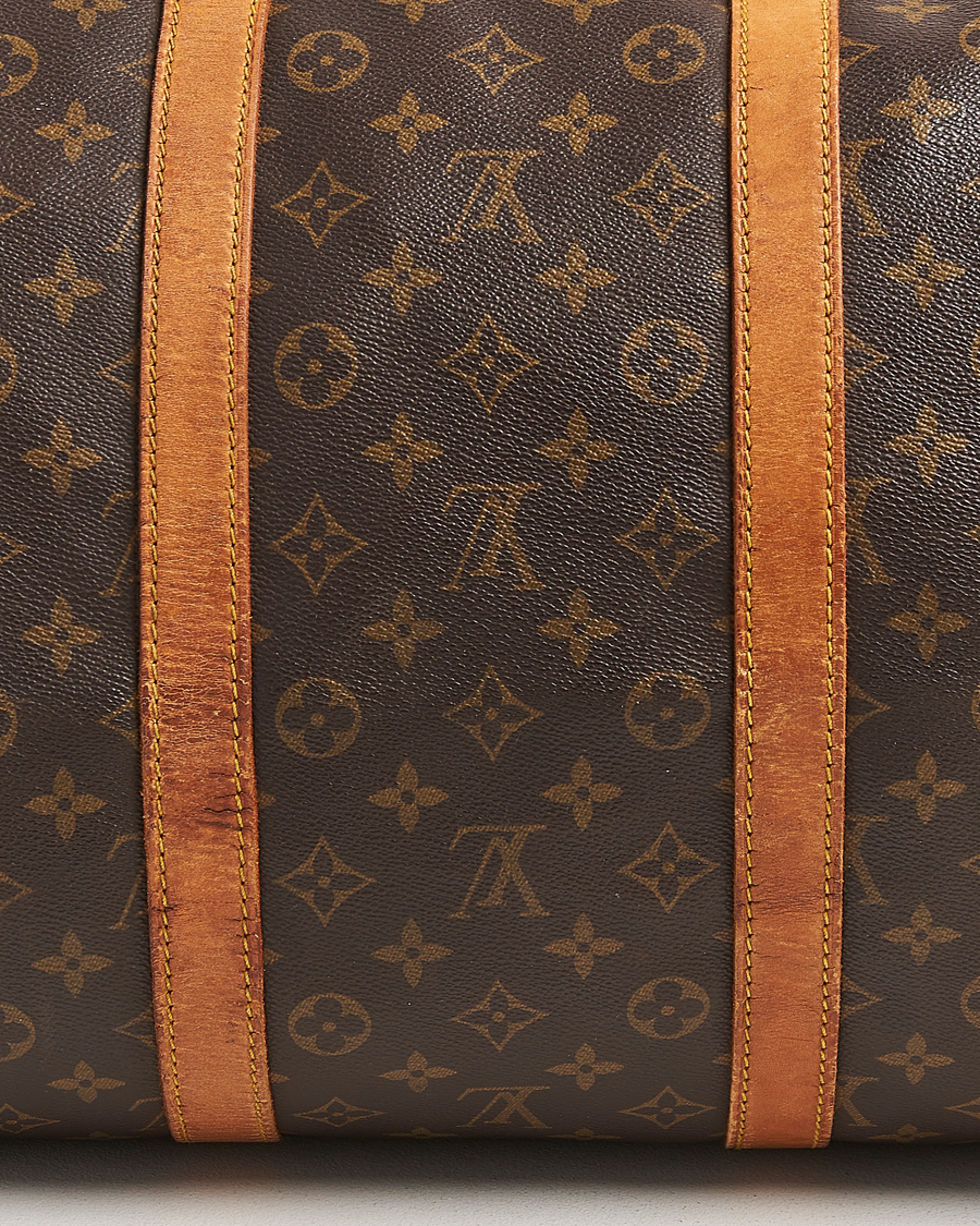 Herre | Pre-Owned & Vintage Bags | Louis Vuitton Pre-Owned | Keepall Bandoulière 55 Monogram