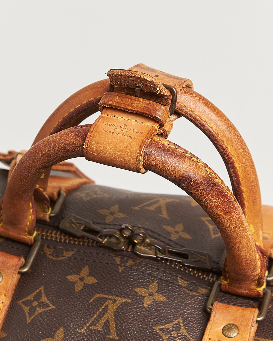 Herre | Pre-Owned & Vintage Bags | Louis Vuitton Pre-Owned | Keepall Bandoulière 55 Monogram