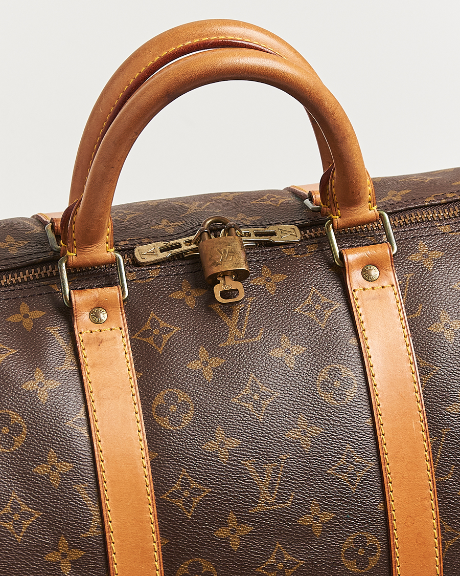 Herre | Louis Vuitton Pre-Owned Keepall Bandoulière 55 Monogram | Louis Vuitton Pre-Owned | Keepall Bandoulière 55 Monogram
